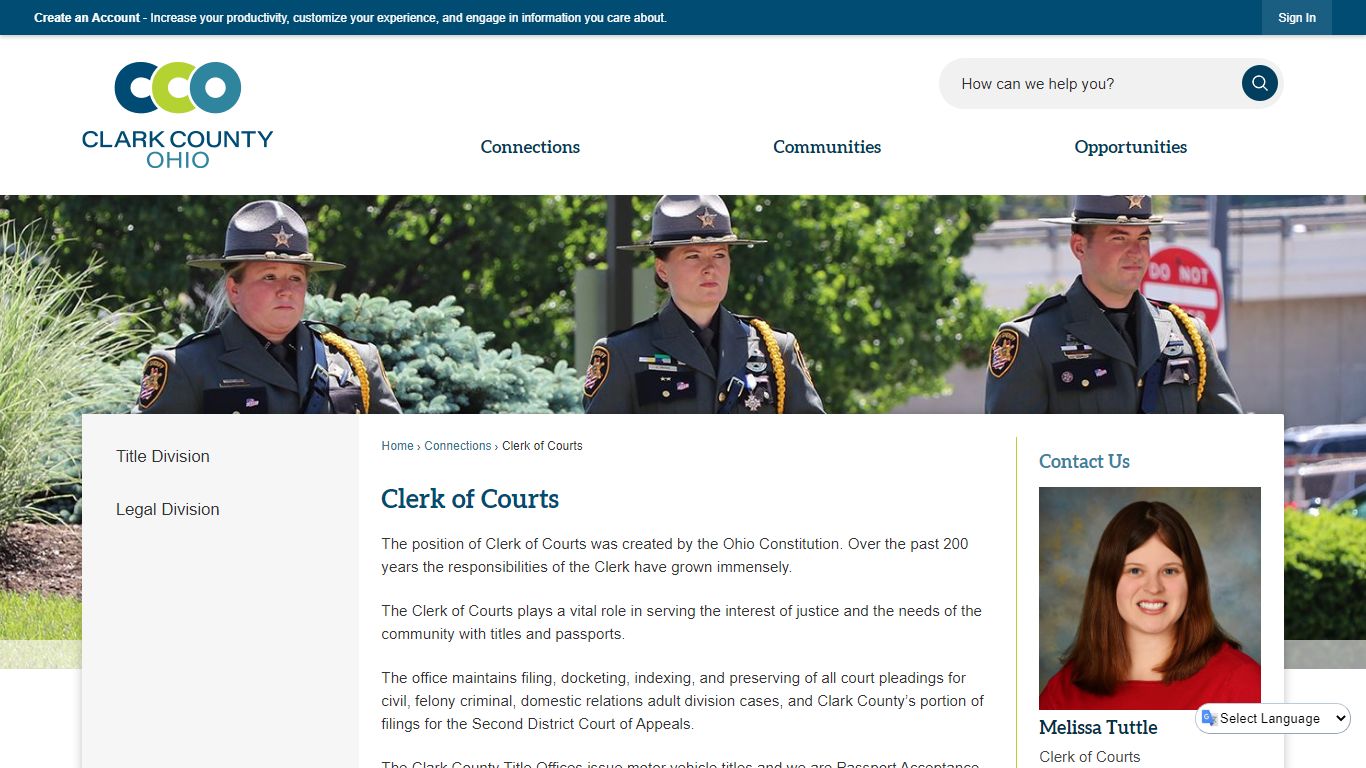 Clerk of Courts | Clark County, OH - Official Website